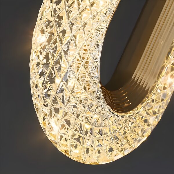 LAMPĂ LED SUSPENDATĂ DE TAVAN G173-3CP GOLD