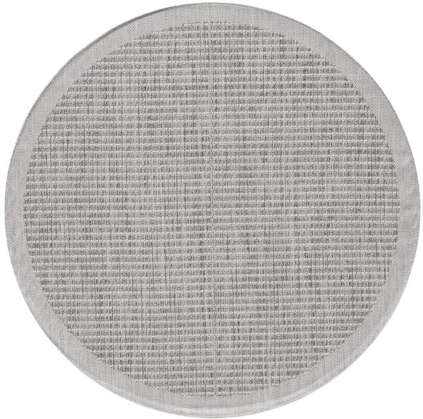 Covor Ayyildiz Giza Gri, Rotund, D120 cm