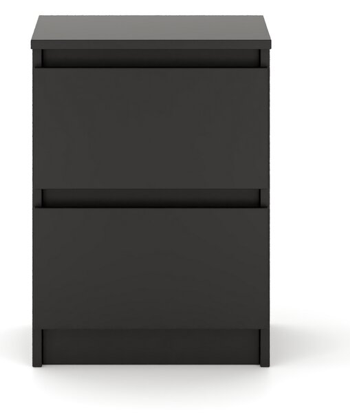 Comodă Linea 40 2S (negru). Promo -16%. 1158011
