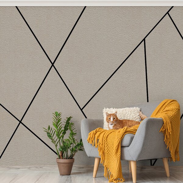 Tapet Cruci pe perete, stil minimalist, Fototapet Abstract, u11256 : Uwalls.ro