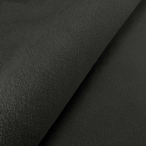 Canapea colt extensibila SORELA negru, cu colt bilateral + 2 perne CADOU