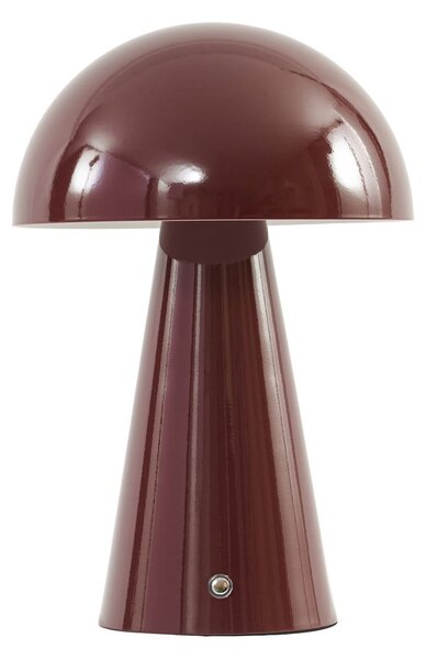 Lampă de masă Lindby, Nevijo, reglabil, Roșu, Camera de zi, Metal, Modern