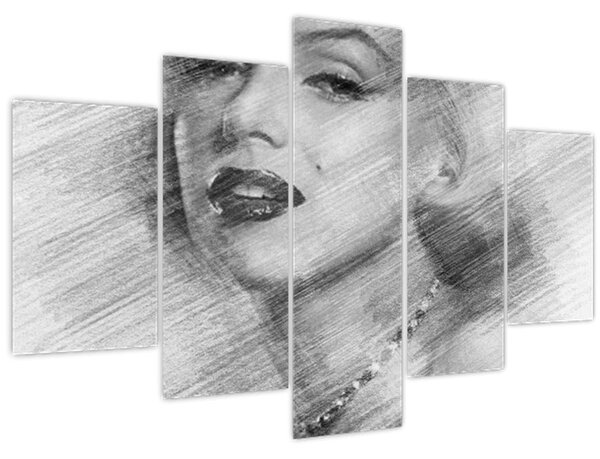 Tablou - Portretul lui Marilyn Monroe (150x105 cm)