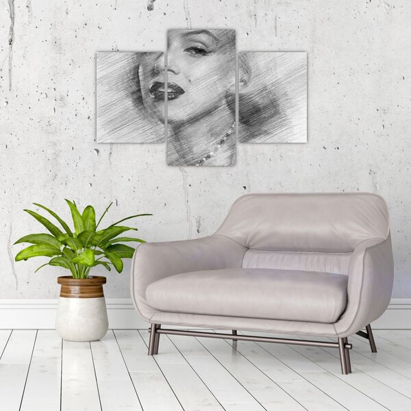 Tablou - Portretul lui Marilyn Monroe (90x60 cm)