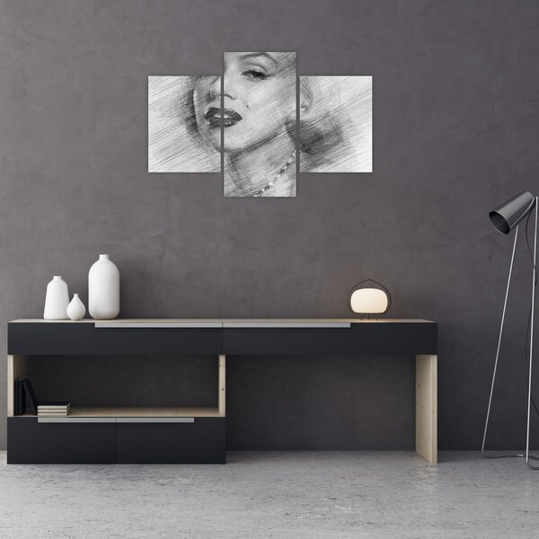 Tablou - Portretul lui Marilyn Monroe (90x60 cm)