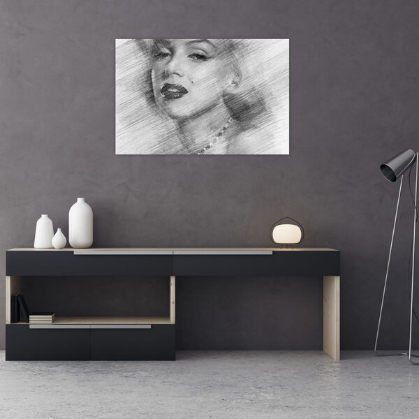 Tablou - Portretul lui Marilyn Monroe (90x60 cm)