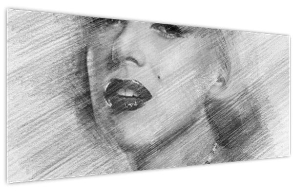 Tablou - Portretul lui Marilyn Monroe (120x50 cm)