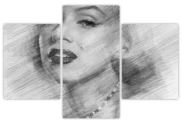 Tablou - Portretul lui Marilyn Monroe (90x60 cm)