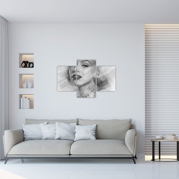 Tablou - Portretul lui Marilyn Monroe (90x60 cm)
