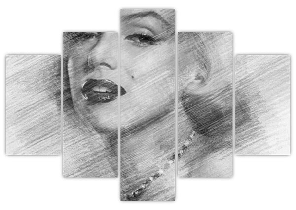 Tablou - Portretul lui Marilyn Monroe (150x105 cm)