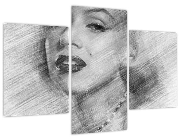 Tablou - Portretul lui Marilyn Monroe (90x60 cm)