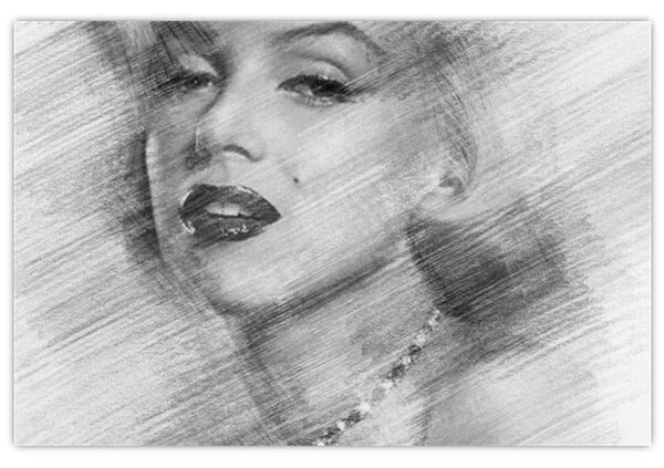 Tablou - Portretul lui Marilyn Monroe (90x60 cm)