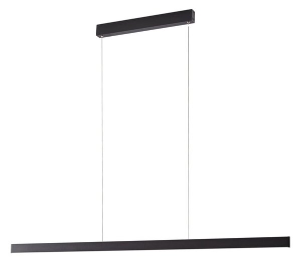 Lustră Pendul Lucande, Mylosh, reglabil, Negru, Sala de mese, Aluminiu, Modern