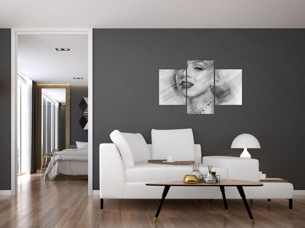 Tablou - Portretul lui Marilyn Monroe (90x60 cm)