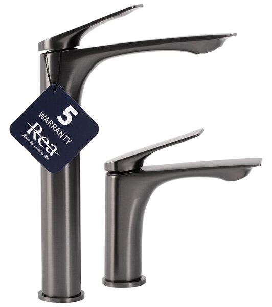 Baterie pentru baie Rea AVALON titanium High