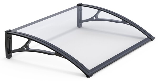 Copertina PLEXIGLAS PRO 150x100 cm, Policarbonat Acrylic 2.5 mm, Suporturi din Aluminiu, Negru/Antracit