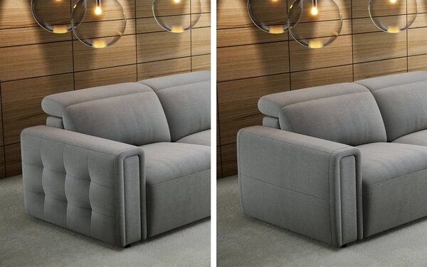 Canapea Monaco de 3 locuri cu 2 reclinere electrice