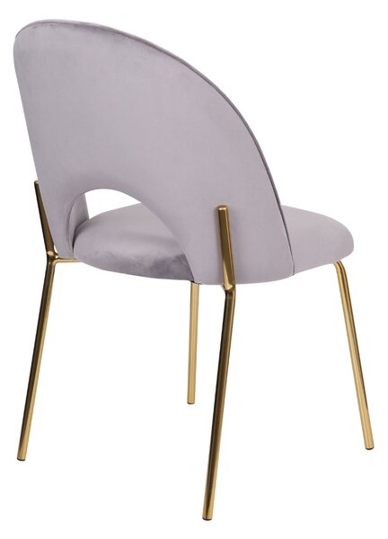 Scaun Molly Gold gri