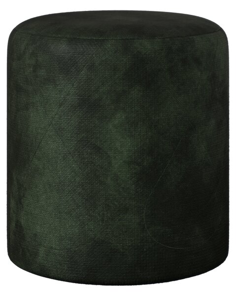 Taburet haaus Mali, Verde Inchis, Stofa, L 41 x l 41 x H 45 cm