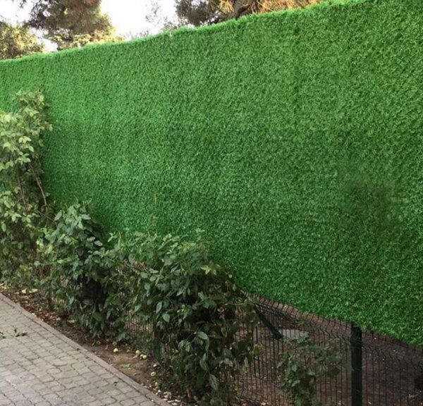 Plasa gard paravan verde artificial, imitatie Gard Viu, 1.2x10metri, Virtuoso