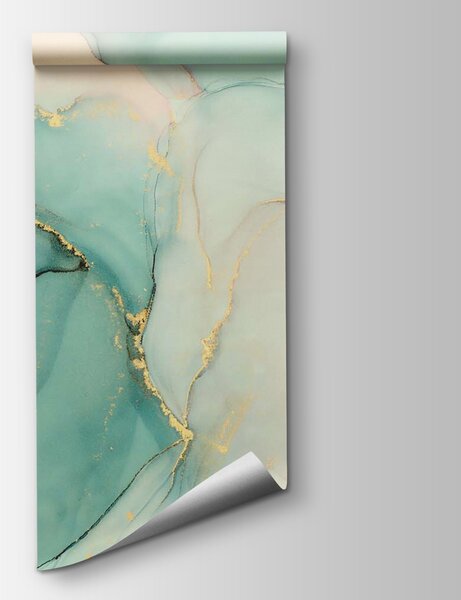 Fototapet Artă abstractă fluidă în culori moi, Fototapet marmură, Fototapet populare, u20877 - Tapeko.ro