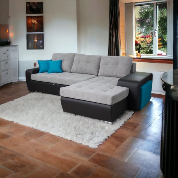 Coltar Living Mara Cu 2 Tabureti