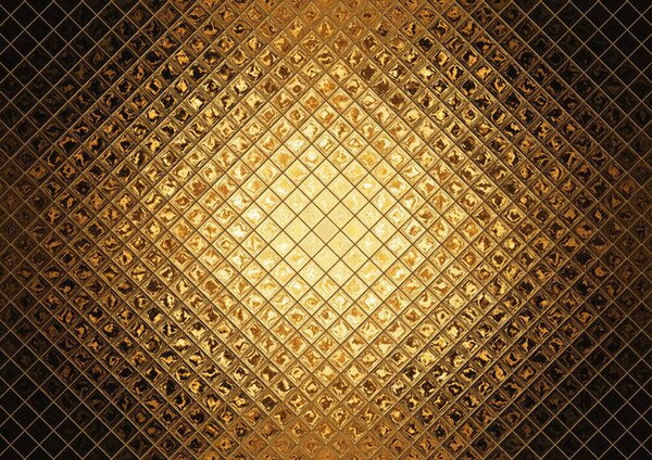 Fototapet Model geometric metalic luminos, Fototapet 3D, Fototapet populare, u23326 - Tapeko.ro