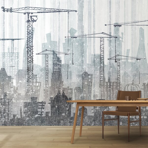 Tapet Construcții, Fototapet orașe și țări, u26287 : Uwalls.ro