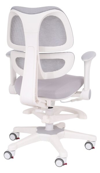 Scaun de birou pentru copii DinoFlex Grey