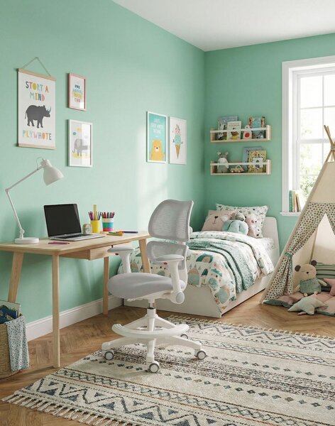 Scaun de birou pentru copii DinoFlex Grey