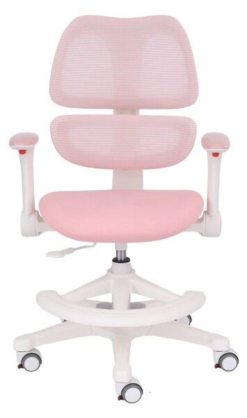 Scaun de birou pentru copii DinoFlex Pink