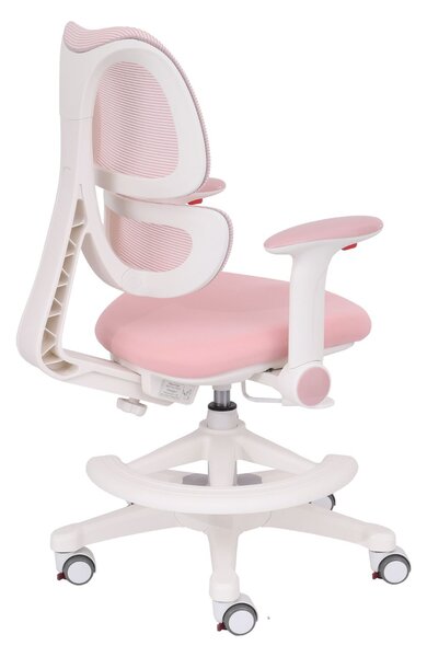 Scaun de birou pentru copii DinoFlex Pink