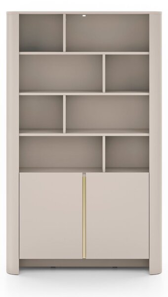 Bibliotecă Bari cașmir cu accente aurii