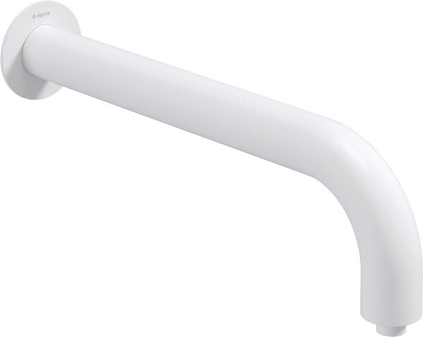Silia Țeavă de duș, montare pe perete - 380 mm Finisaj: Alb NQS_A41K