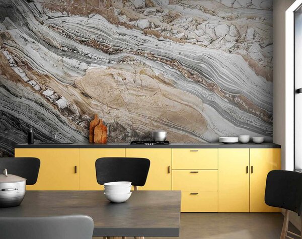 Fototapet Modele izbitoare în piatră naturală, Fototapet 3D, Fototapet populare, u30846 - Tapeko.ro