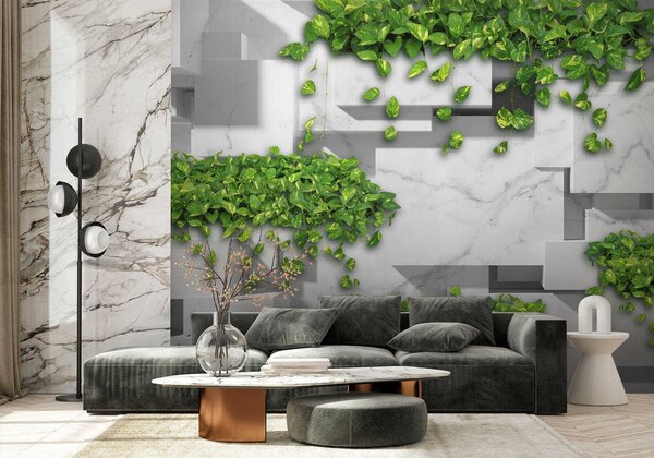 Fototapet Natura și designul modern se îmbină armonios, Fototapet 3D, Fototapet populare, u34395 - Tapeko.ro