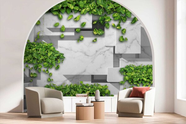 Fototapet Natura și designul modern se îmbină armonios, Fototapet 3D, Fototapet populare, u34395 - Tapeko.ro
