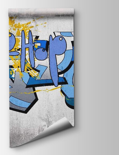 Fototapet Graffiti pe un perete, Fototapet băieți, Fototapet populare, u35405 - Tapeko.ro