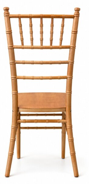 Scaun de nuntă rustic Chiavari din lemn – fag natural