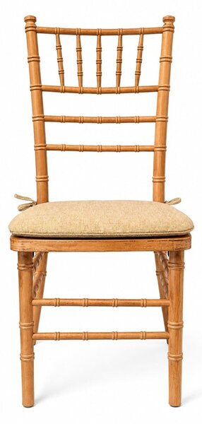 Scaun de nuntă rustic Chiavari din lemn – fag natural