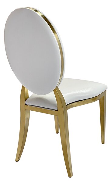 Scaun de nuntă american Glamour O-back 2 în 1