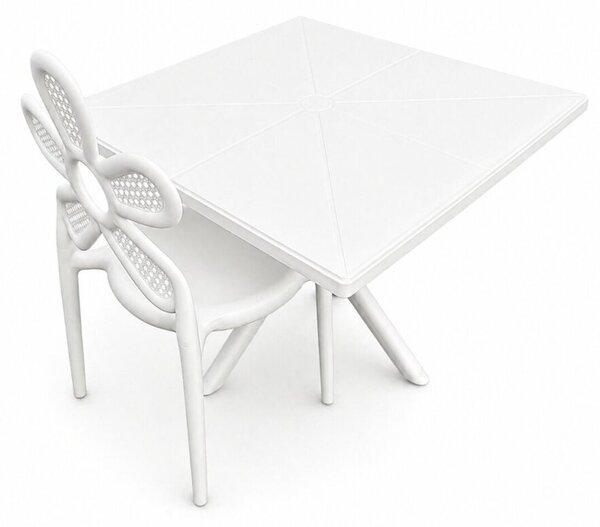 Măsuță pentru copii Solo Mini 60x60 cm – albă