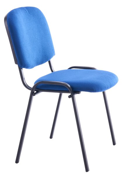 Scaun de conferință tapițat ISO – culoare albastră