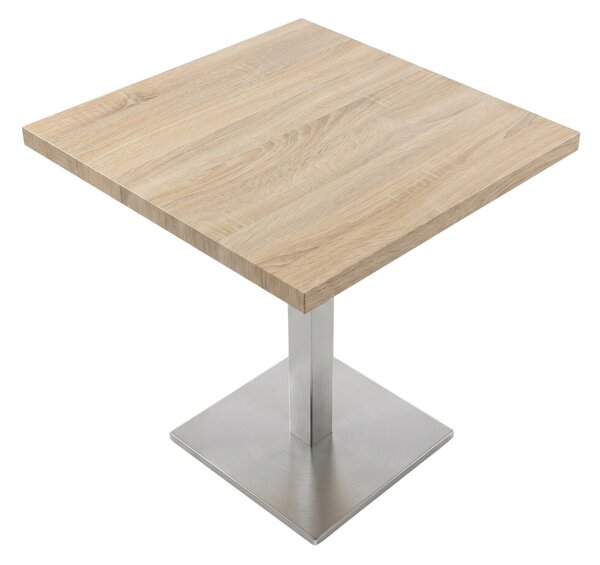 Măsuță de cafenea pătrată ARP264 80x80x3,6 cm XL - sonoma