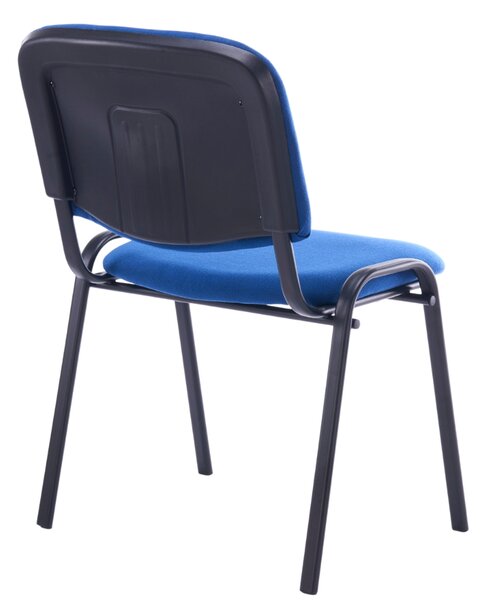 Scaun de conferință tapițat ISO – culoare albastră