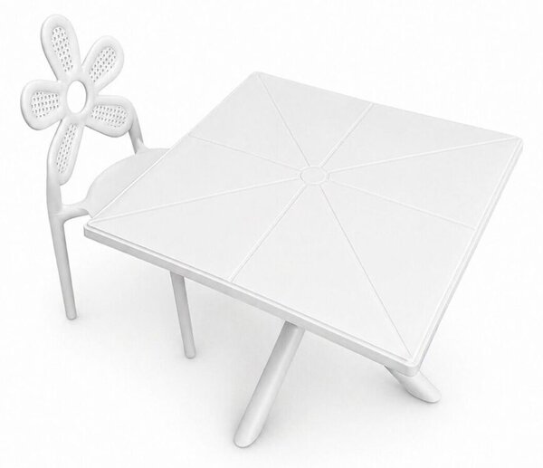 Măsuță pentru copii Solo Mini 60x60 cm – albă