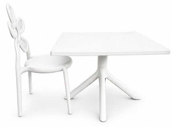 Măsuță pentru copii Solo Mini 60x60 cm – albă