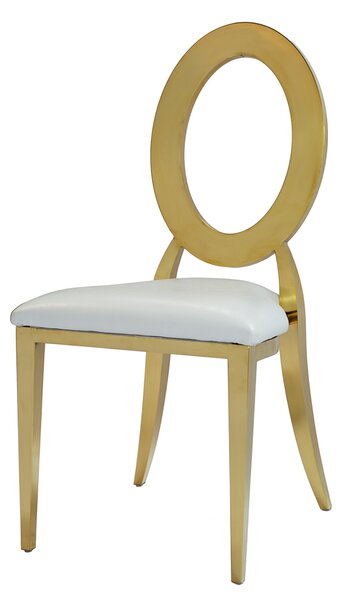 Scaun de nuntă american Glamour O-back 2 în 1