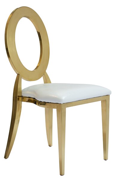 Scaun de nuntă american Glamour O-back 2 în 1