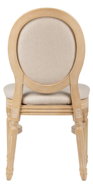 Scaun de banchet provensal Louis – culoare natur deschis